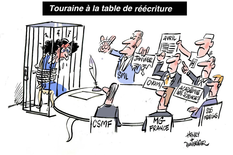 Touraine à la table de réécriture
