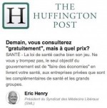 Tribune presse SML loi de santé médecins