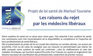 Loi de santé médecin libéraux Arguments